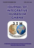 Journal of Integrative Humanism Vol. 6 No. 1 1326561448 Book Cover
