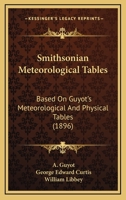 Smithsonian Meteorological Tables 0548593795 Book Cover