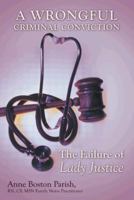 A Wrongful Criminal Conviction: The Failure of Lady Justice 148173346X Book Cover