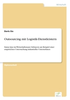Outsourcing Mit Logistik-Dienstleistern 3838678370 Book Cover