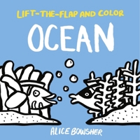 Lift-the-flap and Color Ocean 1847809324 Book Cover