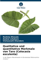 Qualitative und quantitative Merkmale von Taro (Colocasia esculenta) (German Edition) 6209961118 Book Cover