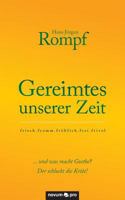 Gereimtes Unserer Zeit 3958400663 Book Cover