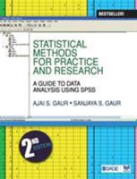 Statistical Methods for Practice and Research: A Guide to Data Analysis Using SPSS (Response Books) 8132101006 Book Cover
