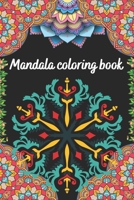 Mandala Coloring Book: stress-relief mandala coloring book for all people. Best activity coloring book of mandalas B08GVJTX8V Book Cover