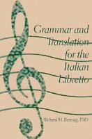 Grammar and Translation for Italian Libretto 1885064020 Book Cover