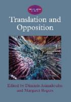 Translation and Opposition 1847694306 Book Cover