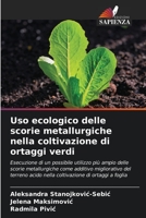 Uso ecologico delle scorie metallurgiche nella coltivazione di ortaggi verdi 6204907271 Book Cover