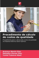 Procedimento de cálculo de custos da qualidade 6207411021 Book Cover