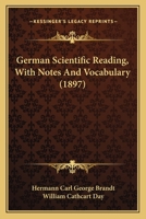 German Scientific Reading, With Notes And Vocabulary 1164657011 Book Cover