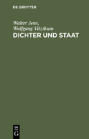 Dichter und Staat: über Geist und Macht in Deutschland 3110132079 Book Cover