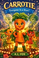 Carrotie: Everyone is a Star!: A heartwarming story for boys and girls ages 5–10 about courage, kindness, friendship, and standing up to bullies in a magical vegetable kingdom. B0GJPTJP5F Book Cover