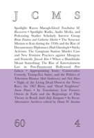 Journal of Cinema and Media Studies, vol. 60, no. 4 1607857235 Book Cover