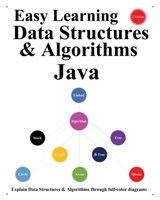 Easy Learning Data Structures & Algorithms Java (2 Edition): Explain Data Structures & Algorithms through full-color diagrams B092M1D4F1 Book Cover