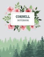 Cornell notebook: Note Taking Notebook, For Students, Writers,school supplies list, Notebook 8.5" x 11"- 120 Pages 1721873120 Book Cover