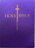 Kjver Sword Bible, Giant Print, Purple Ultrasoft B0H52LVBC4 Book Cover