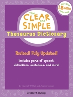 The Clear And Simple Thesaurus Dictionary 0448121980 Book Cover