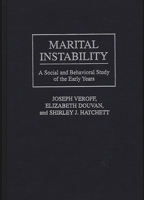Marital Instability: A Social and Behavioral Study of the Early Years 027595031X Book Cover