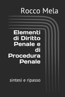 Elementi di Diritto Penale e di Procedura Penale: sintesi e ripasso B09XTMPZMC Book Cover