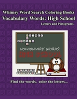 Whimsy Word Search Vocabulary Words: High School 1983571997 Book Cover