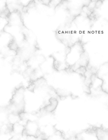 Cahier de notes: Couverture motif marbre (French Edition) 1712857460 Book Cover