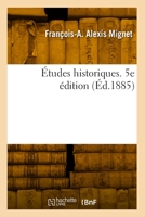 Études historiques. 5e édition 2418002055 Book Cover