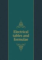 Electrical Tables and Formulae 1103751069 Book Cover