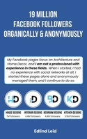 19 MILLION FACEBOOK FOLLOWERS ORGANICALLY & ANONYMOUSLY B0FG92G2LF Book Cover