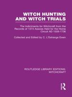 Witch Hunting and Witch Trails 0766167283 Book Cover