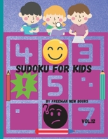 Sudoku for kids: Awesome 300 Sudoku Puzzles for Kids, with Solutions and Large Print Book 1716314992 Book Cover
