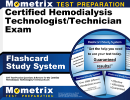 Certified Hemodialysis Technologist/Technician Exam Flashcard Study System: CHT Test Practice Questions & Review for the Certified Hemodialysis Technologist/Technician Exam (Cards) 1609713044 Book Cover