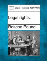 Legal rights. 1240136986 Book Cover