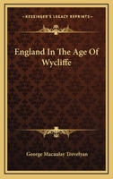 England In The Age Of Wycliffe 1015965881 Book Cover