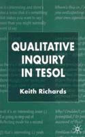 Qualitative Inquiry in TESOL 1403901341 Book Cover
