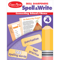 Spell & Write, Grade 4 (Skill Sharpeners) (Skill Sharpeners Spell & Write) 159673048X Book Cover