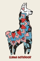 Llama Notebook: 120 Pages Bullet Journal, Dot-Grid Notebook, dotted paper, Journal for Girls Teen Women 1700043366 Book Cover
