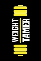 Weight Tamer: A5 Notizbuch für Sportler, die Fitness lieben und Sport und Muskelaufbau betreiben 1693032686 Book Cover