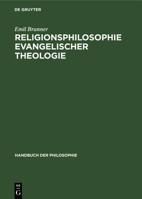 Religionsphilosophie Evangelischer Theologie (German Edition) 348675856X Book Cover
