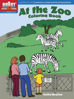 BOOST At the Zoo Coloring Book 0486493989 Book Cover