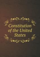 Constitution of the United States 5518757344 Book Cover