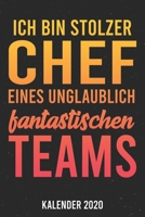 Kalender 2020: Chef A5 Kalender Planer für ein erfolgreiches Jahr - 110 Seiten (German Edition) 1671881524 Book Cover