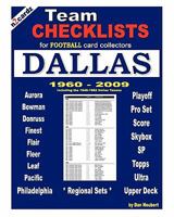 Team Checklists For Football Card Collectors DALLAS 145280995X Book Cover