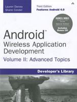 Android Wireless Application Development: Android Essentials 0321814967 Book Cover