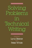Solving Problems in Technical Writing 0195053311 Book Cover