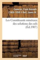 Les Constituants minéraux des solutions des sols 2014071098 Book Cover