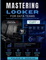 MASTERING LOOKER FOR DATA TEAMS - From LookML Basics to Production Dashboards in 90 Days: A Practical Guide for Analysts and Developers, with Live Projects, Best Practices, and Certification Prep B0GZJW6DSF Book Cover