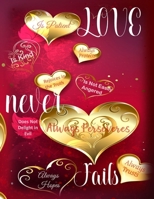 Write the Vision Monthly/Weekly Christian Planner: January 2020 to December 2020_Love never fails hearts - red and gold hearts 1660212286 Book Cover