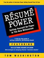 Resume Power: Selling Yourself on Paper 0931213142 Book Cover