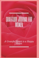 GRATITUDE JOURNAL FOR WOMEN: A Grateful Heart is a Happy Heart! B083XTH3JL Book Cover