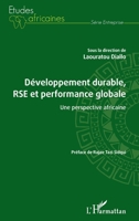 Développement durable, RSE et performance globale: Une perspective africaine (Études Africaines) (French Edition) 2343225419 Book Cover